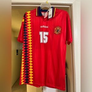 90’s Throwback Spain Adidas Jersey